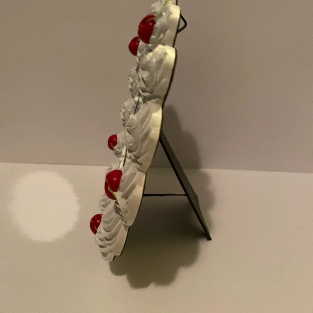 Whip Cream and Cherry Decorative Mirror, Cake Mirror